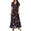4#dark Purple Floral