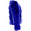 imageSimplee Women Luxury Winter Warm Fluffy Faux Fur Short Coat Jacket Parka Outwear1 Dark Blue