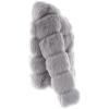 imageSimplee Women Luxury Winter Warm Fluffy Faux Fur Short Coat Jacket Parka Outwear1 Gray