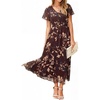 Brown Floral